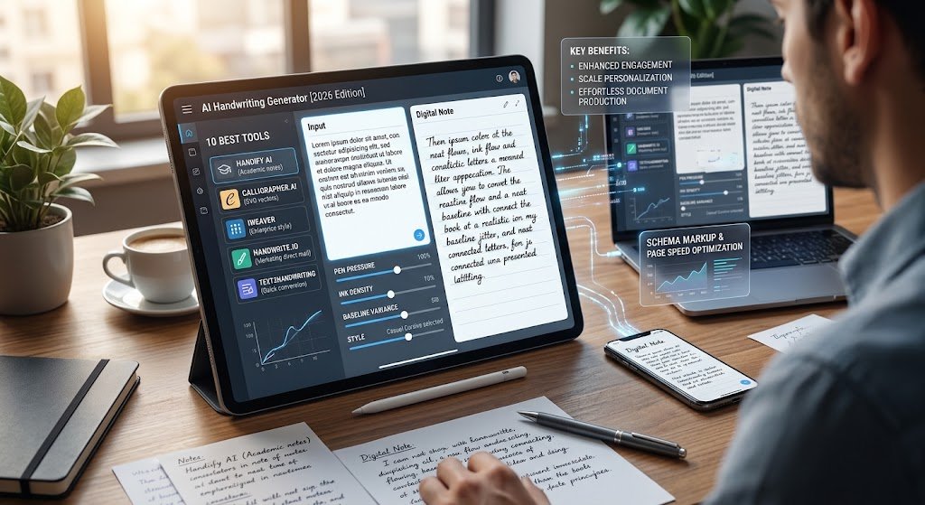 AI Handwriting Generator