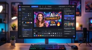 AI Tool to Create YouTube Thumbnail